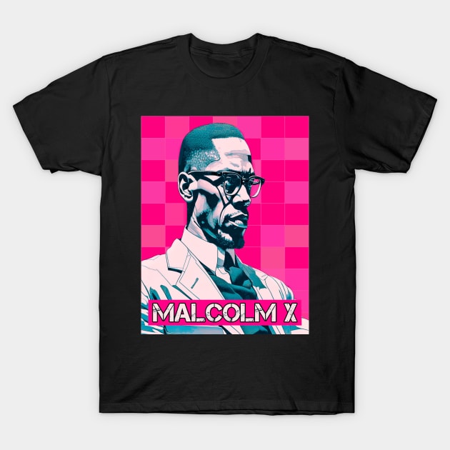 Malcolm Pink T-Shirt by BlackOzean